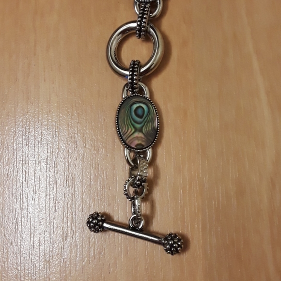 Lia Sophia Abalone and Crystal Epiphany Bracelet - Picture 3 of 8